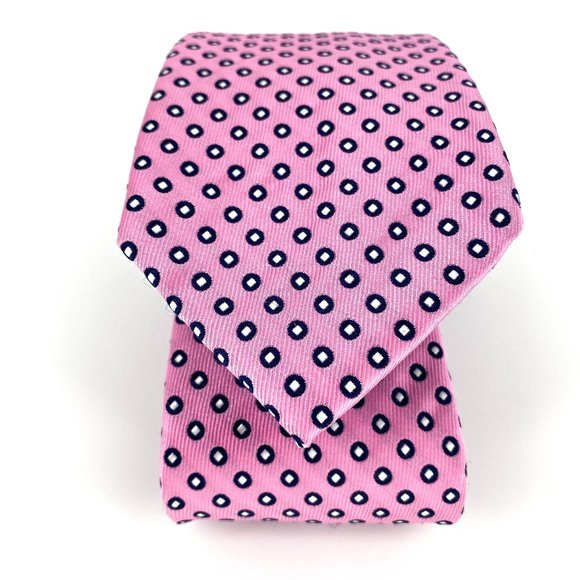 CHAPS Pink Circle Dot Tie NWT - Picture 15 of 15